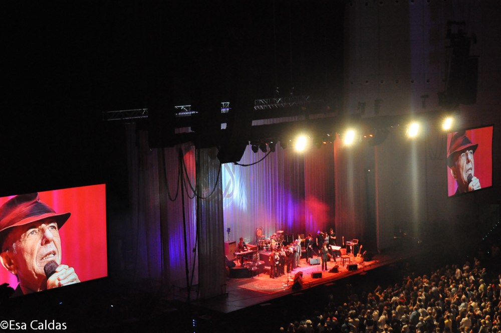 Concert Leonard Cohen in Pavilhão Atlântico (tegenwoordig MEO ARENA) - Lisboa
