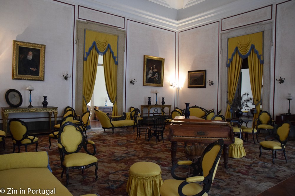 Mafra, salon in paleis