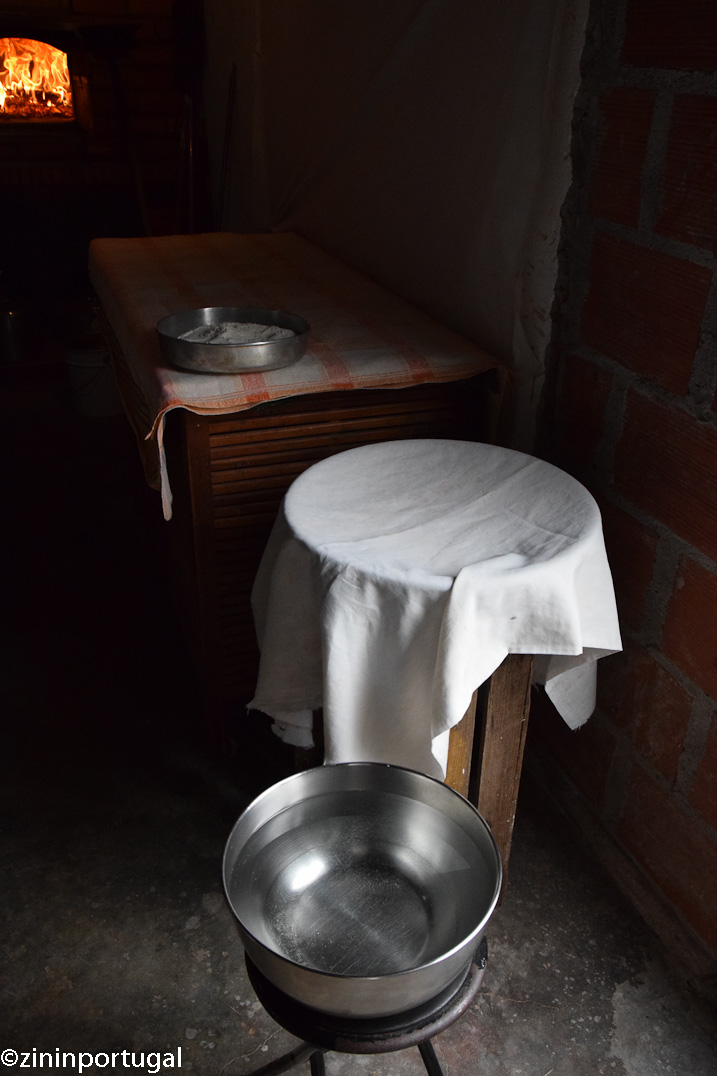 Pão caseiro aan het rijzen