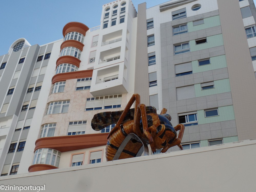 Keramiek in Caldas, wesp